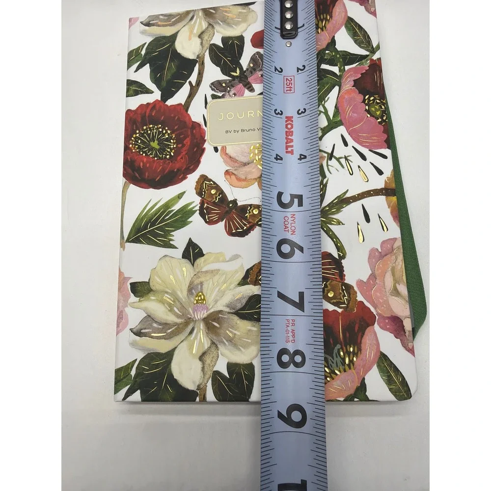 BV by Bruno Visconti Floral Butterfly Hardcover Lined Journal Gold Foil 3-479/14